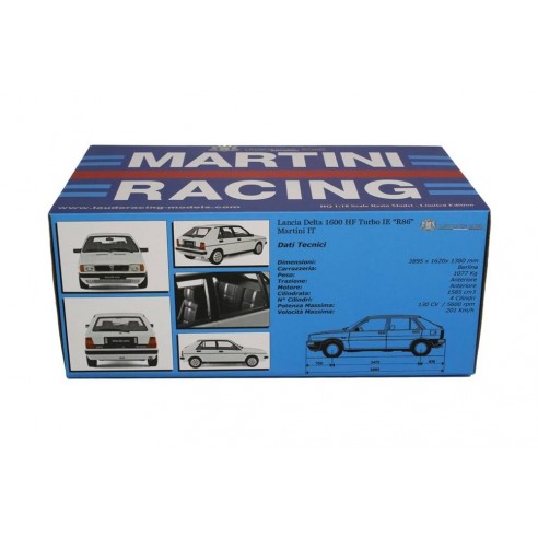 Lancia Delta 1600 HF Turbo ie "R86" Martini IT (3° serie) - 1986 