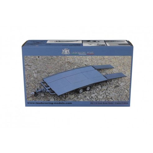 Remorque Ellebi - transport voiture 1/24