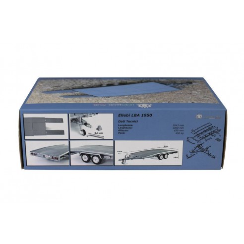 Anhänger Ellebi - transport auto 1/24