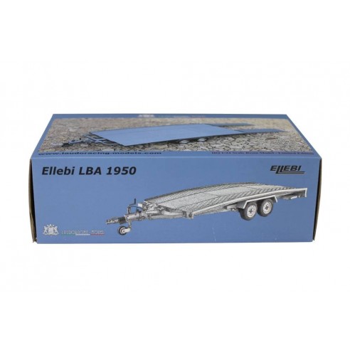 Remorque Ellebi - transport voiture 1/24