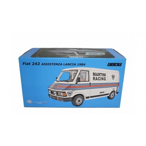 Set Anhänger Ellebi - rampe - Fiat 242 2° serie Assistenza Lancia - 1984