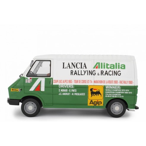 Fiat 242 1° serie Assistenza Lancia - 1974