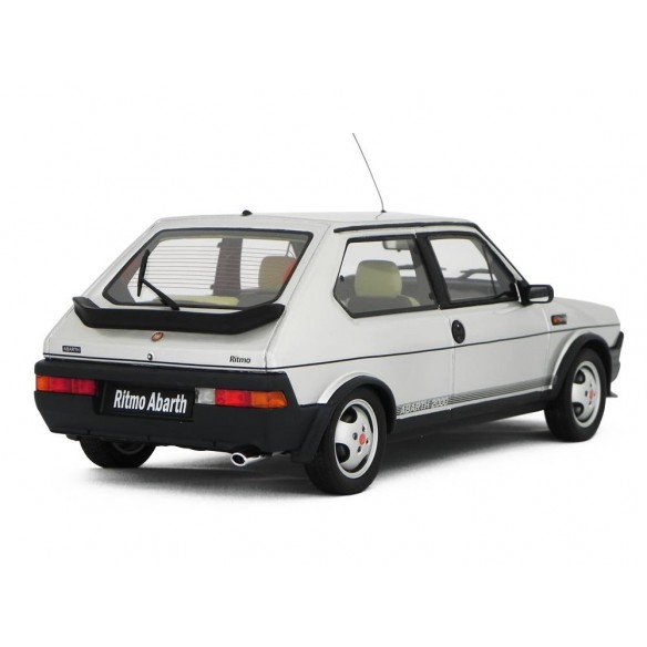 Fiat Ritmo TC 125 Abarth, silber, 1980 MCG 1:18 Metallmodell, Türen und  Hauben nicht zu öffnen