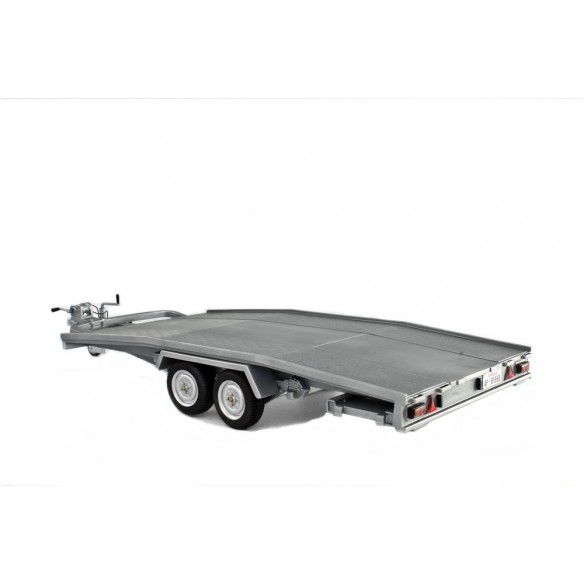 Trailer Car Transport Model Ellebi scale 1/18