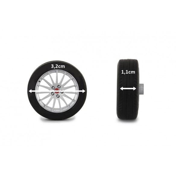 Set Wheels Abarth Tunning 1:18