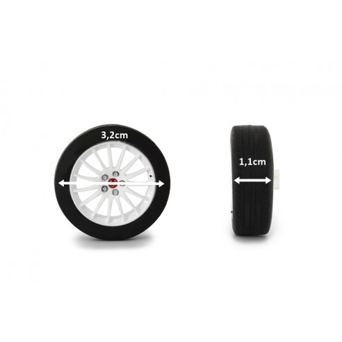 Set Wheels Abarth Tunning 1:18