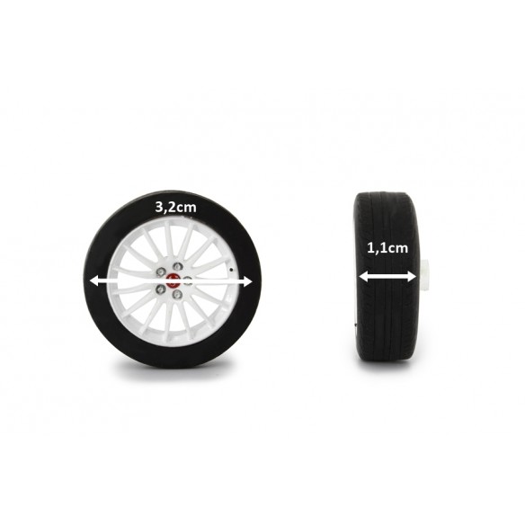 Set Räder Abarth Tunning 1:18