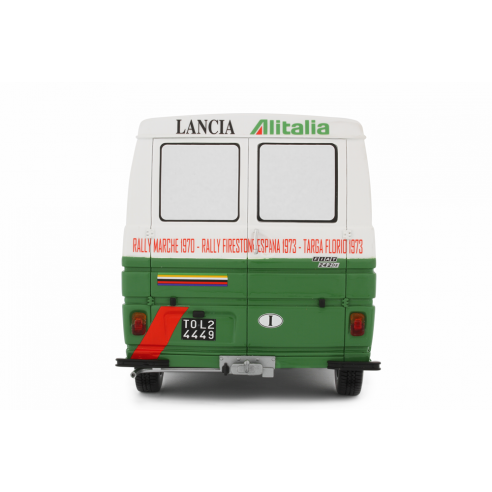 Set Remorque Ellebi - porte-bagages - Fiat 242 2° serie Assistenza Lancia - 1974