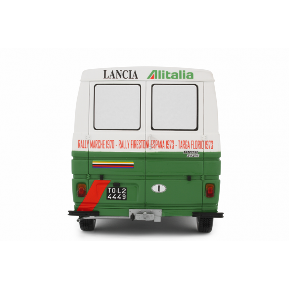 Set Remorque Ellebi - porte-bagages - Fiat 242 2° serie Assistenza Lancia - 1974