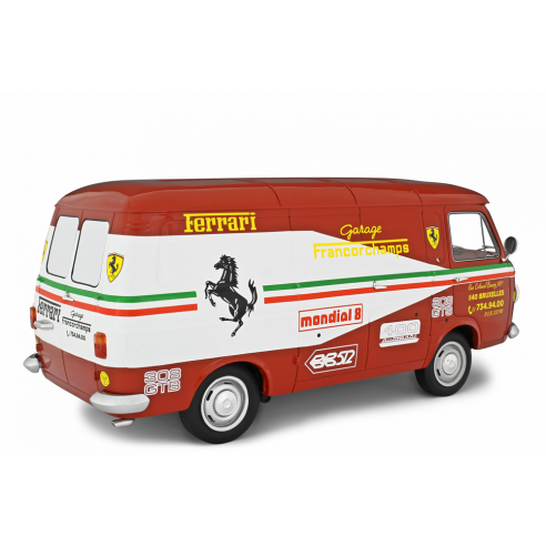 Fiat 238 Van Assistenza Ferrari Francorchamps 1972 1/18 LM122F LAUDORACING 