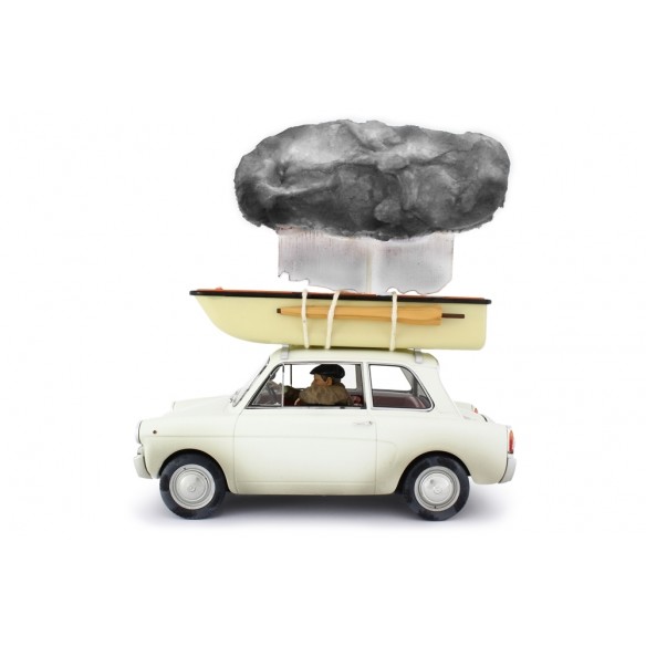 Autobianchi La Bianchina Di Fantozzi + Boot 1:18