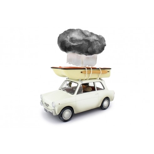 Autobianchi La Bianchina Di Fantozzi + Boot 1:18
