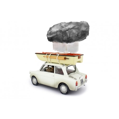 Autobianchi La Bianchina Di Fantozzi + Boot 1:18