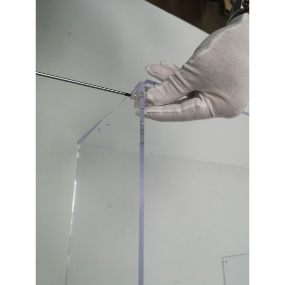 Plexiglas vitrine für das Modell 1: 6