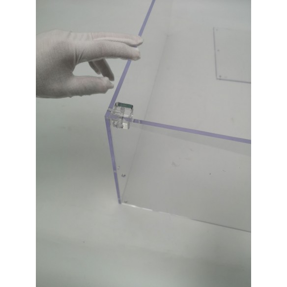 Plexiglas vitrine für das Modell 1: 6