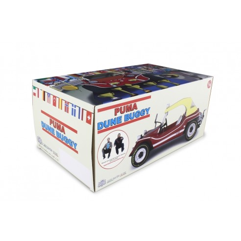 Set Bud Spencer + Terence Hill & 2 Puma Dune Buggy 1972  1:18