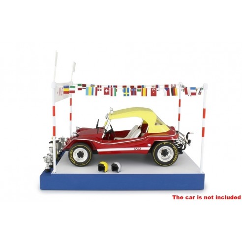 Kit Podium  Ligne d'arrivée pour Puma Dune Buggy 1:18 Laudoracing-Models