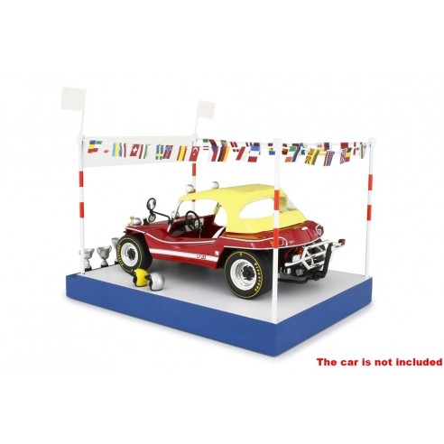 Kit Podium  Ligne d'arrivée pour Puma Dune Buggy 1:18 Laudoracing-Models