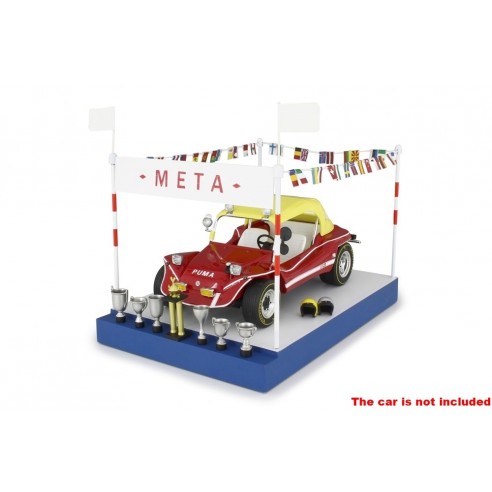 Kit Finish line / podium for Puma Dune Buggy 1:18 Laudoracing-Models