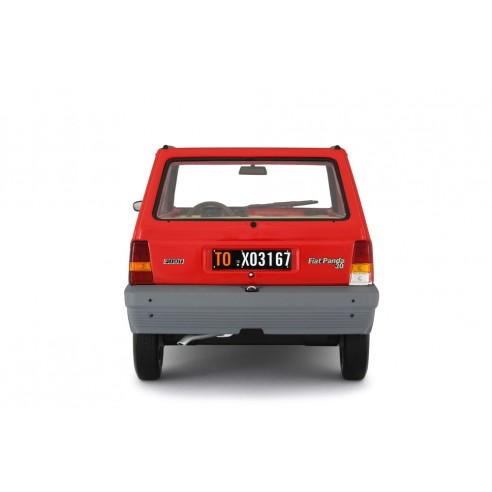 Fiat Panda 30 1980 red 1/18 - Laudoracing Models