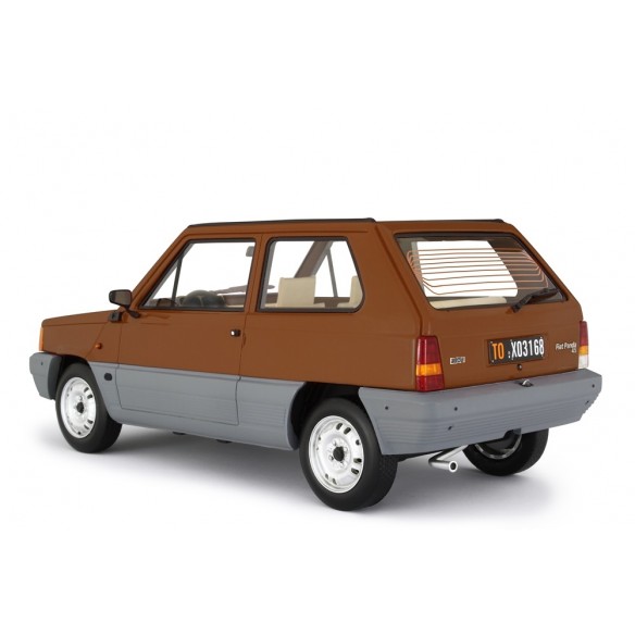 Fiat Panda 45 1980 - Brown - 1/18