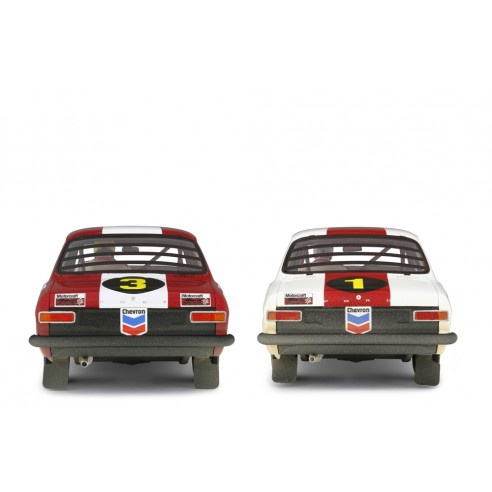 SET FORD ESCORT RALLY 1968 BUD SPENCER + TERENCE HILL 1:18