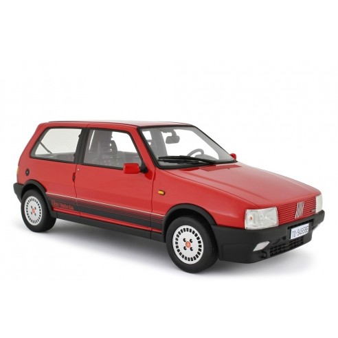Fiat Uno Turbo I E 1987 Red 1 18 Laudoracing Models