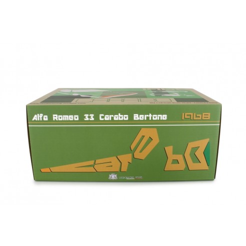 1° Maquette di stile Alfa Romeo 33 Bertone Carabo 1967